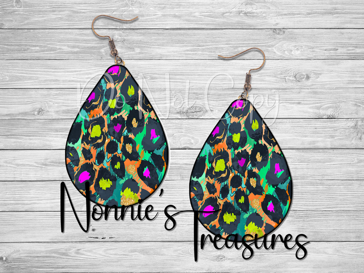Cheetah Leopard Rainbow 2 Nonnie's Treasures