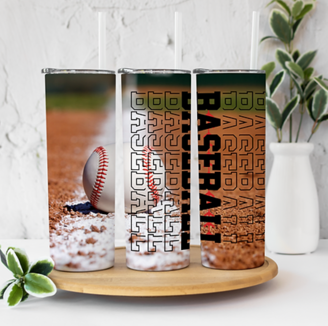 Baseball Field 20 ounce Sublimation Tumbler BTD