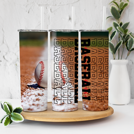 Baseball Field 20 ounce Sublimation Tumbler BTD