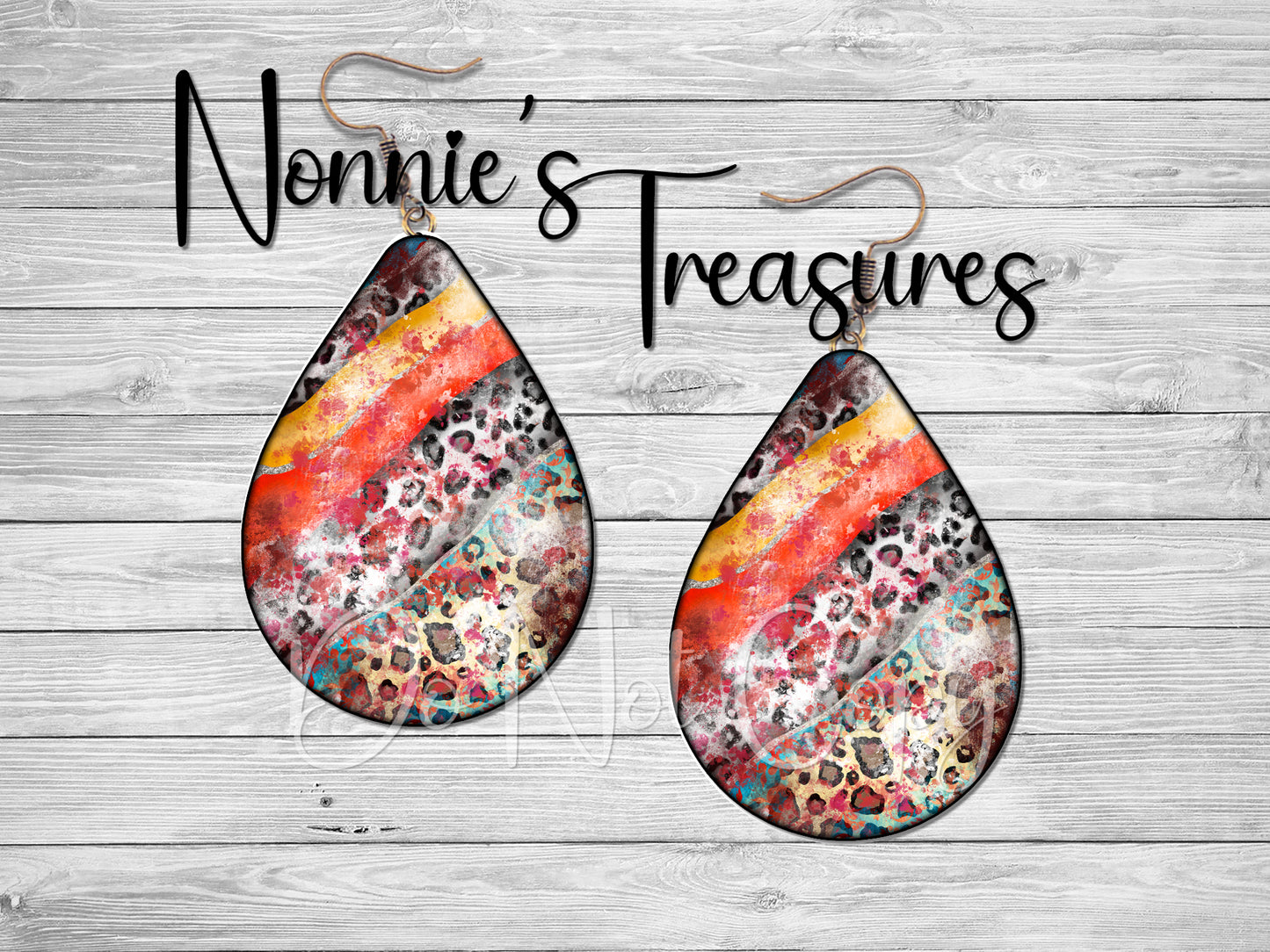Western Cheetah Leopard Serape 2 Nonnie's Treasures