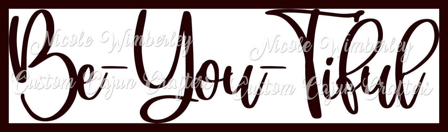 Be YOU tiful Digital File