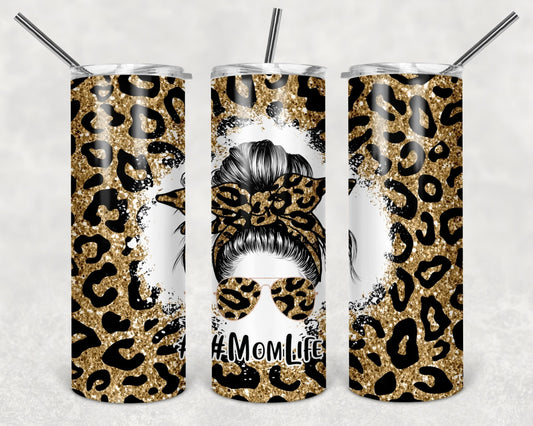 Mom Life Cheetah 2 Sublimation Tumbler