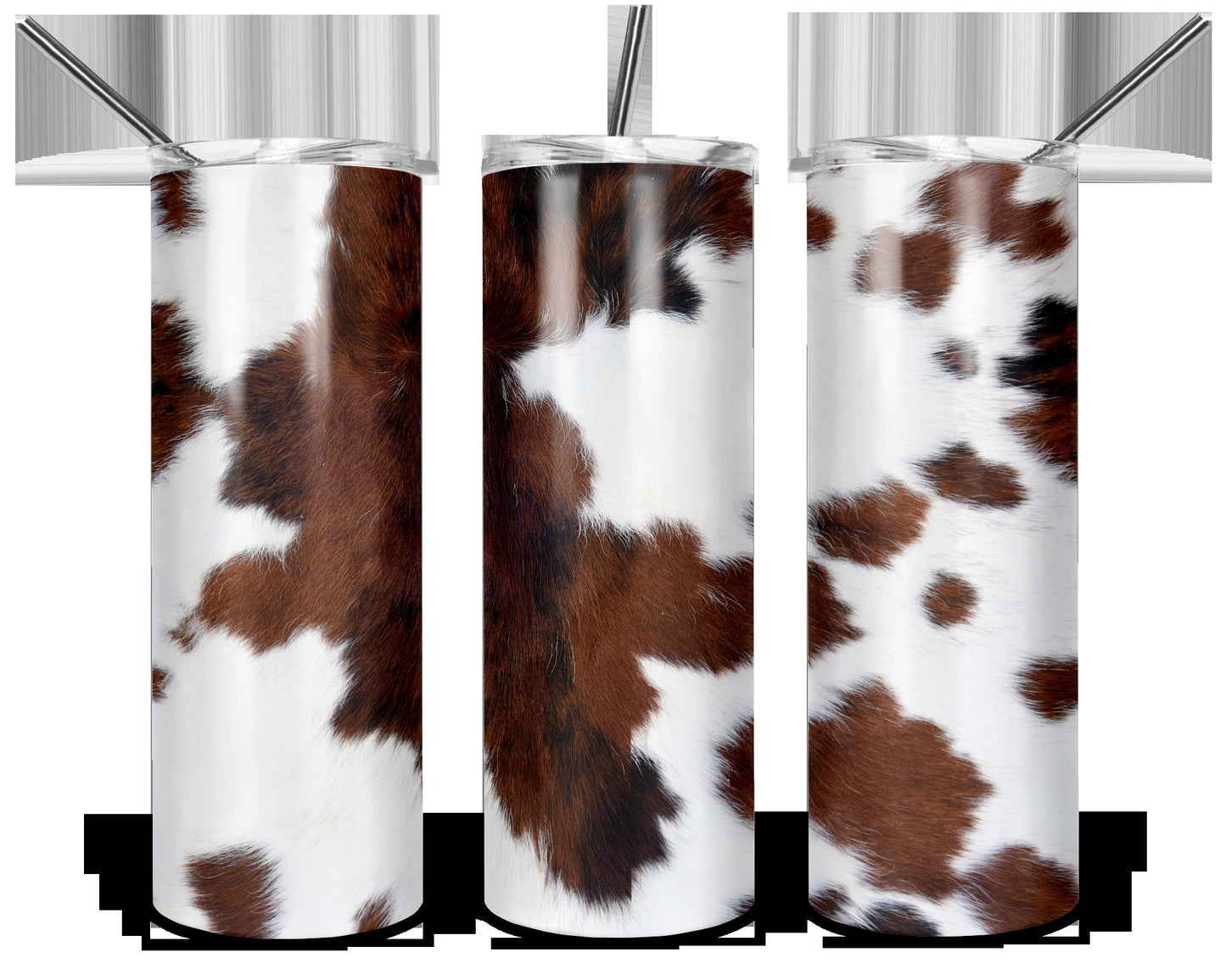 Cow Hide Sublimation Tumbler