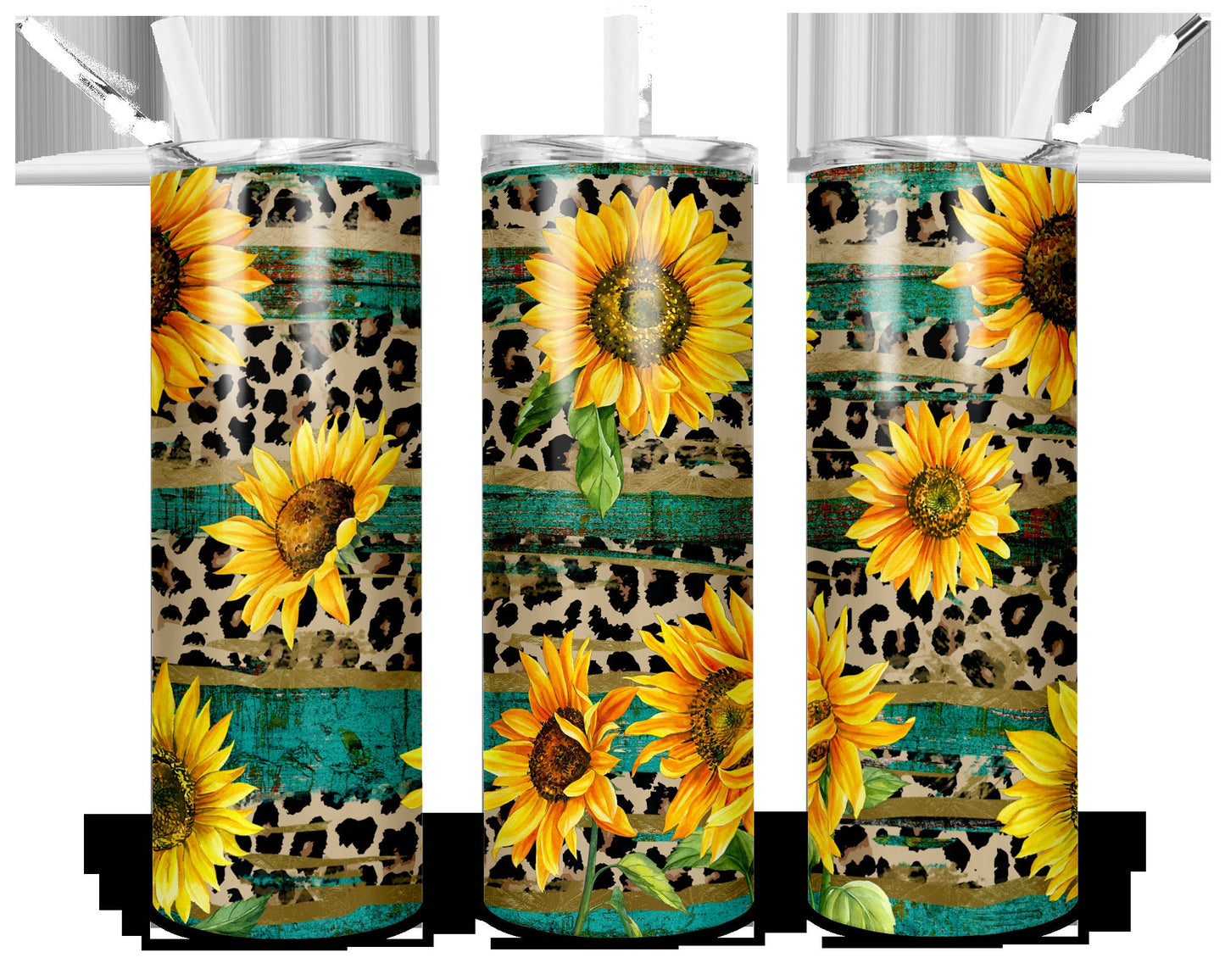 Rustic Wood Sublimation Tumbler