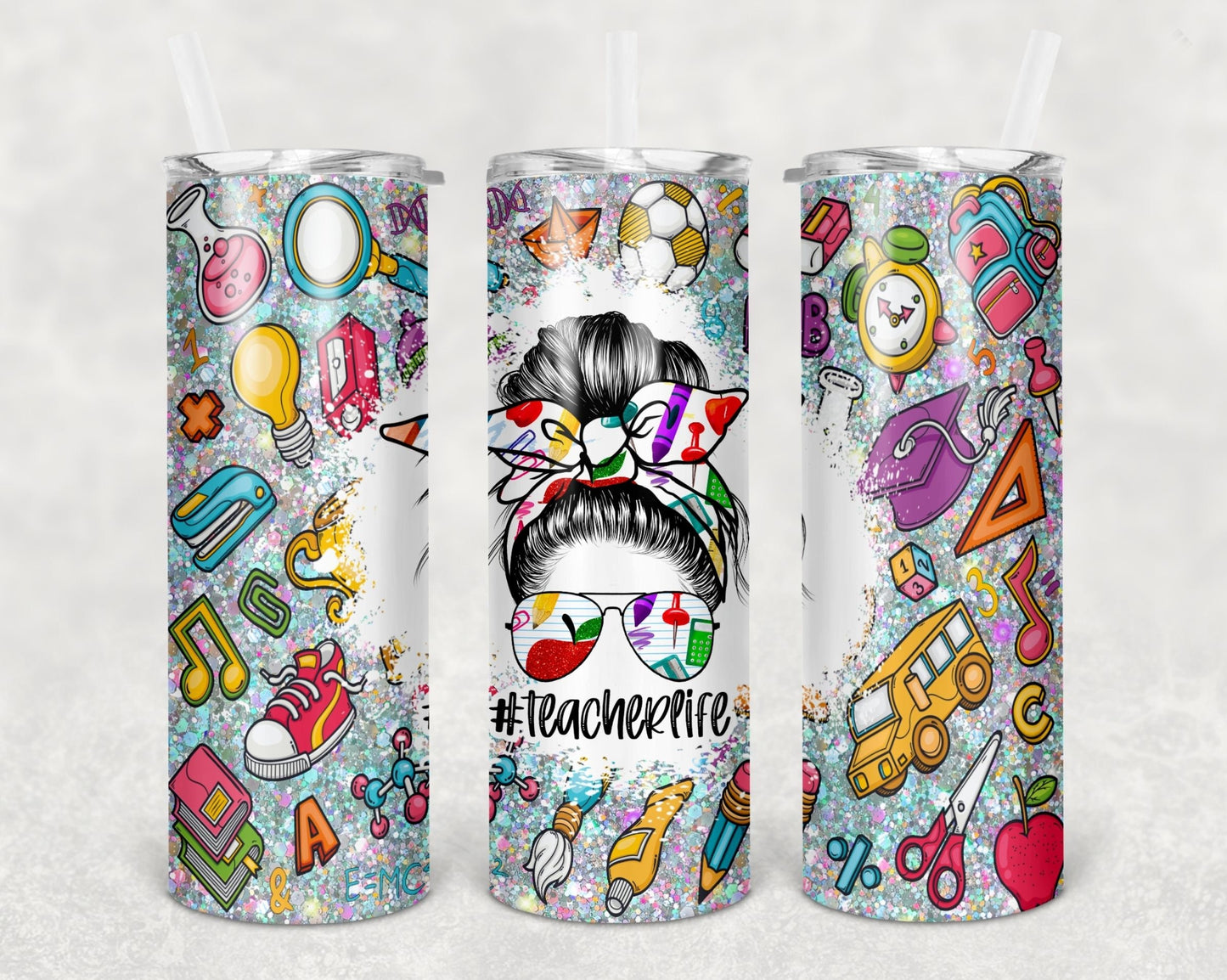 Teacher Life 6 Sublimation Tumbler - e