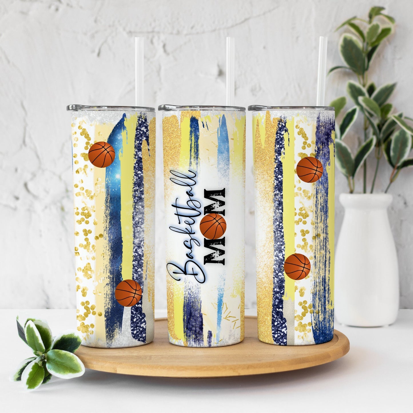 Basketball Mom 20 ounce Sublimation Tumbler