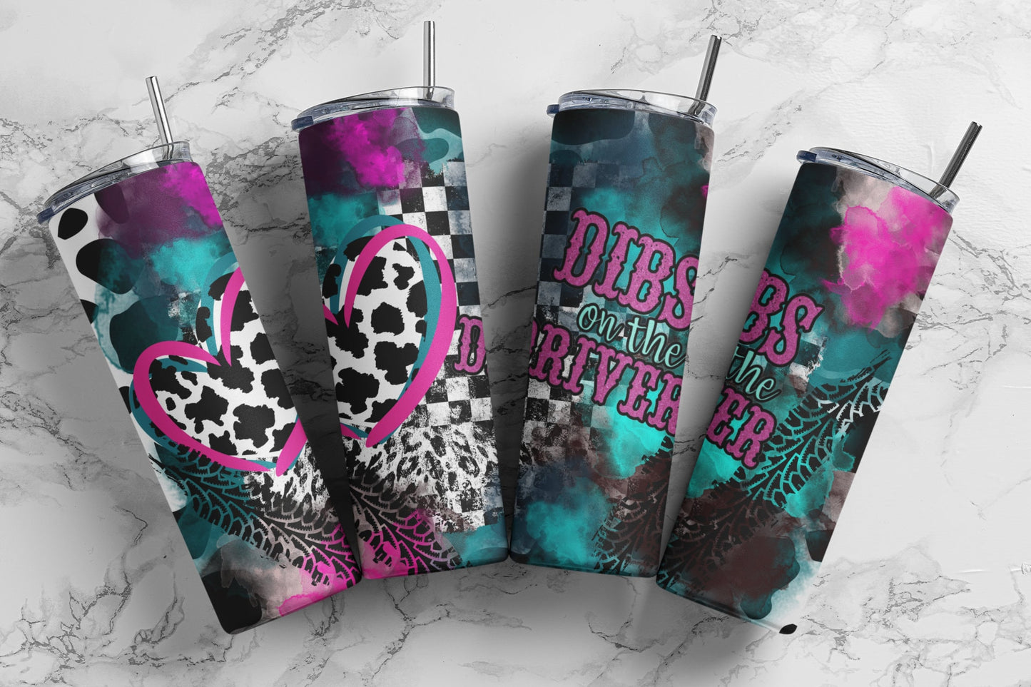 Dibs on the Driver Sublimation Tumbler - bt
