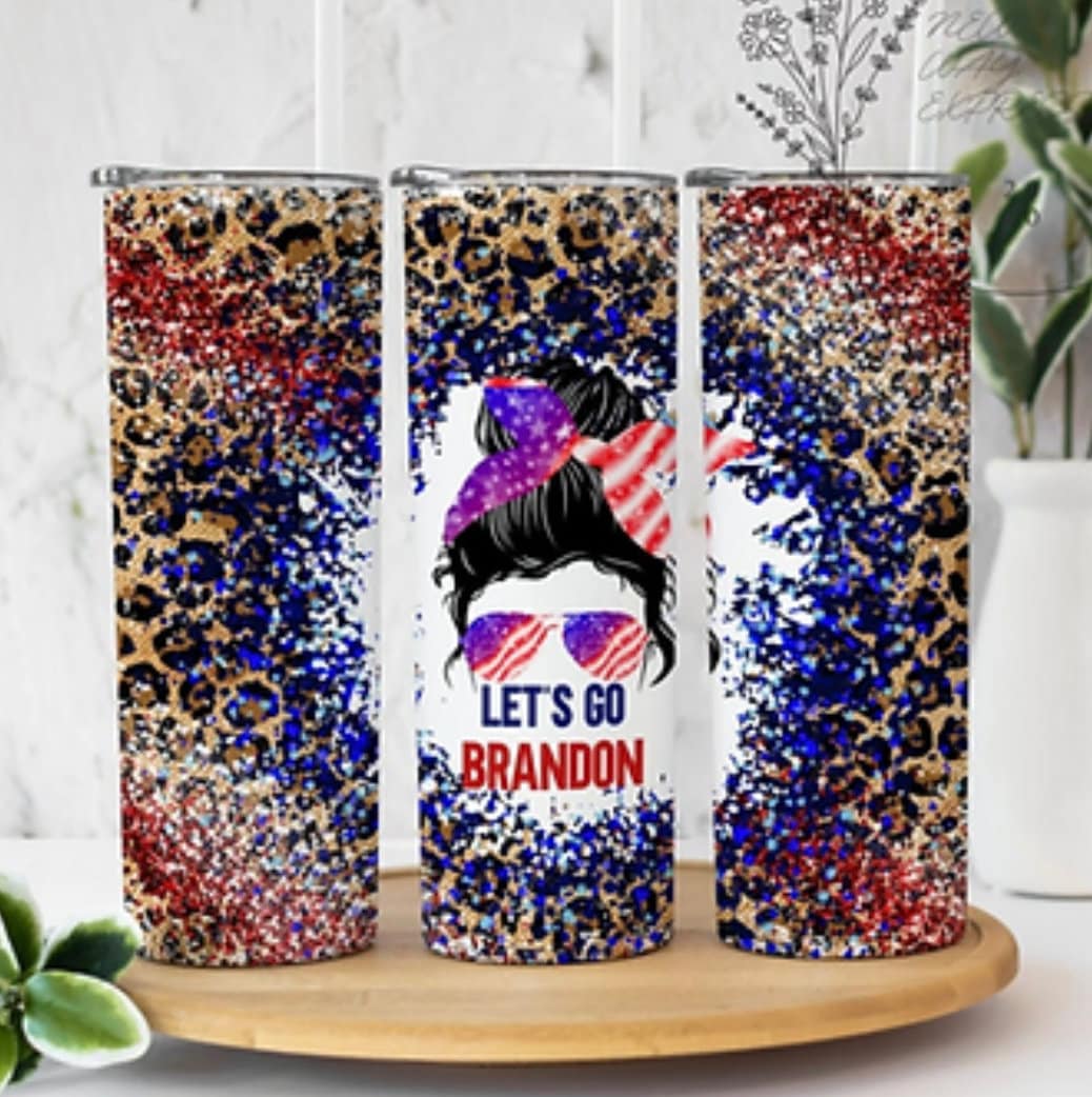 Let's Go Brandon Sublimation Tumbler