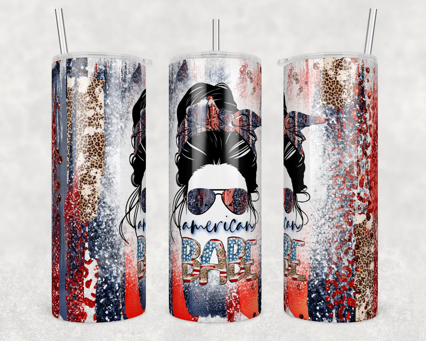 American Babe 2 Sublimation Tumbler