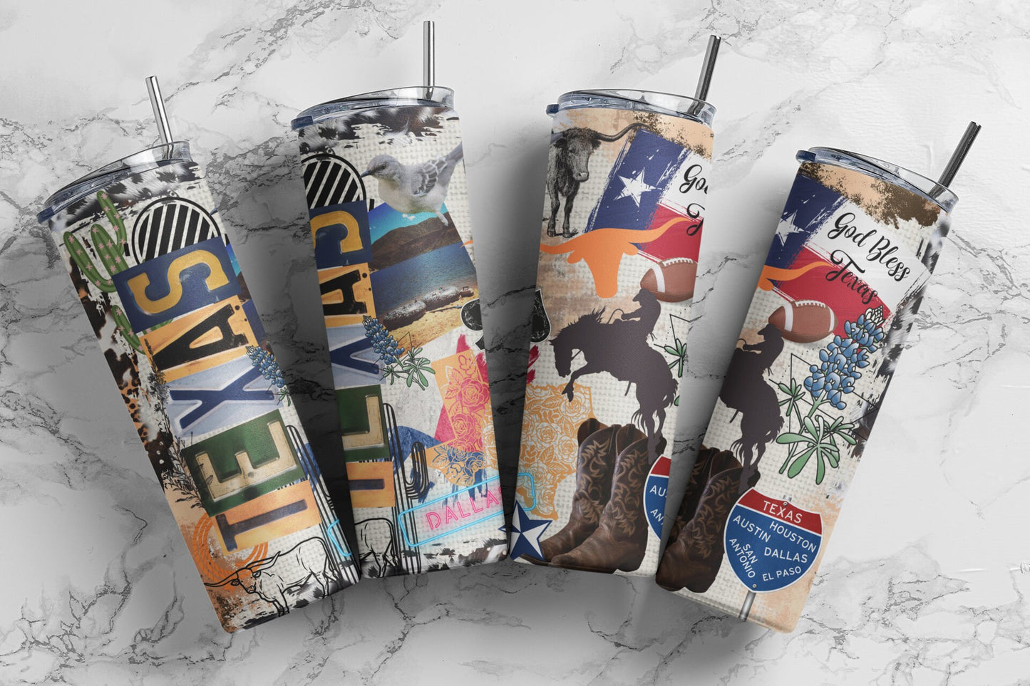 Texas Sublimation Tumbler