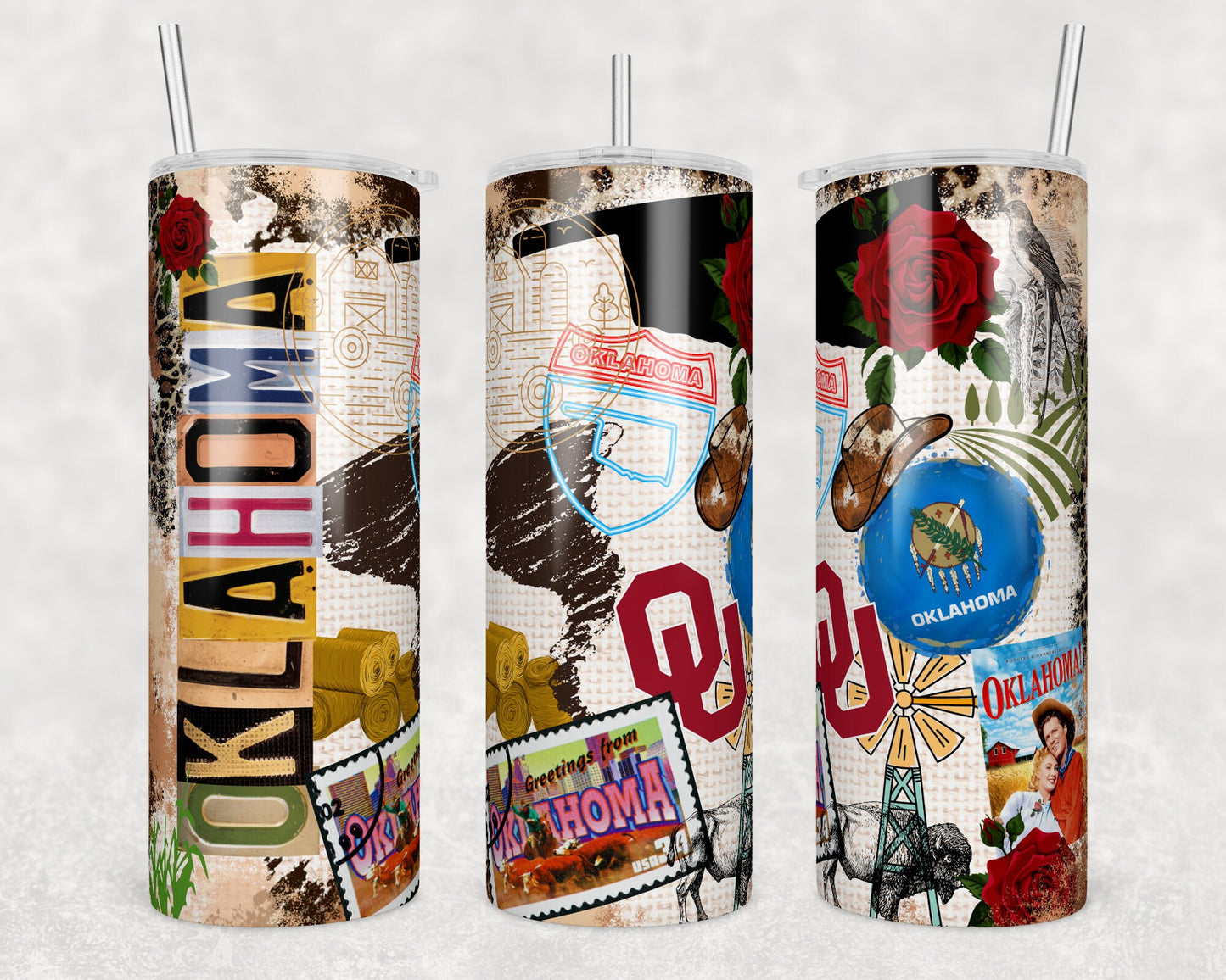 Oklahoma Sublimation Tumbler
