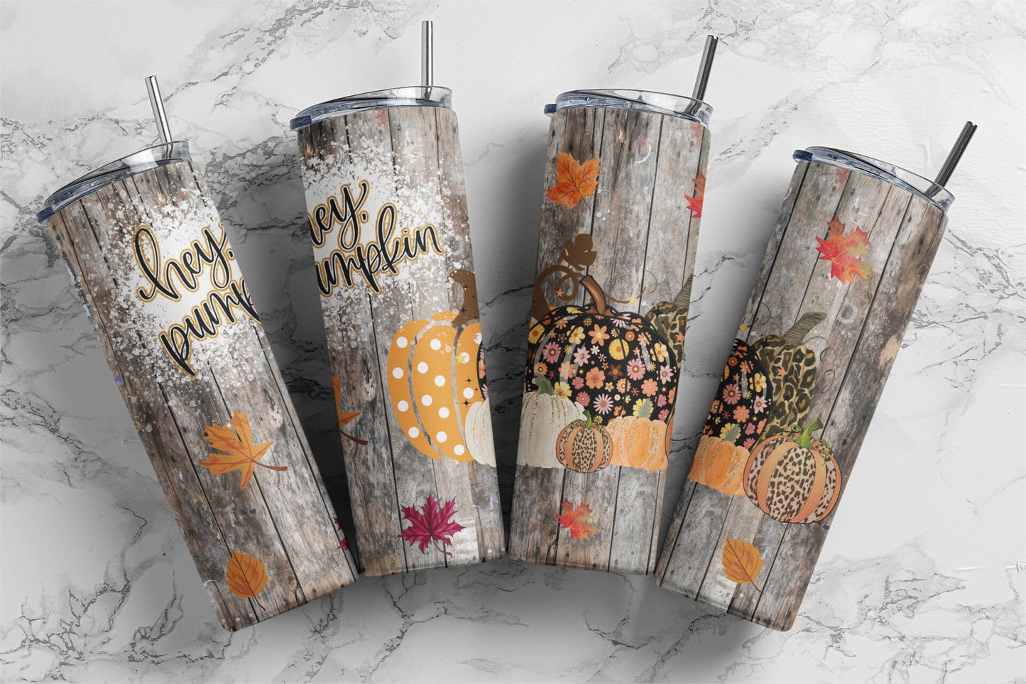 Hey Pumpkin Sublimation Tumbler bdc