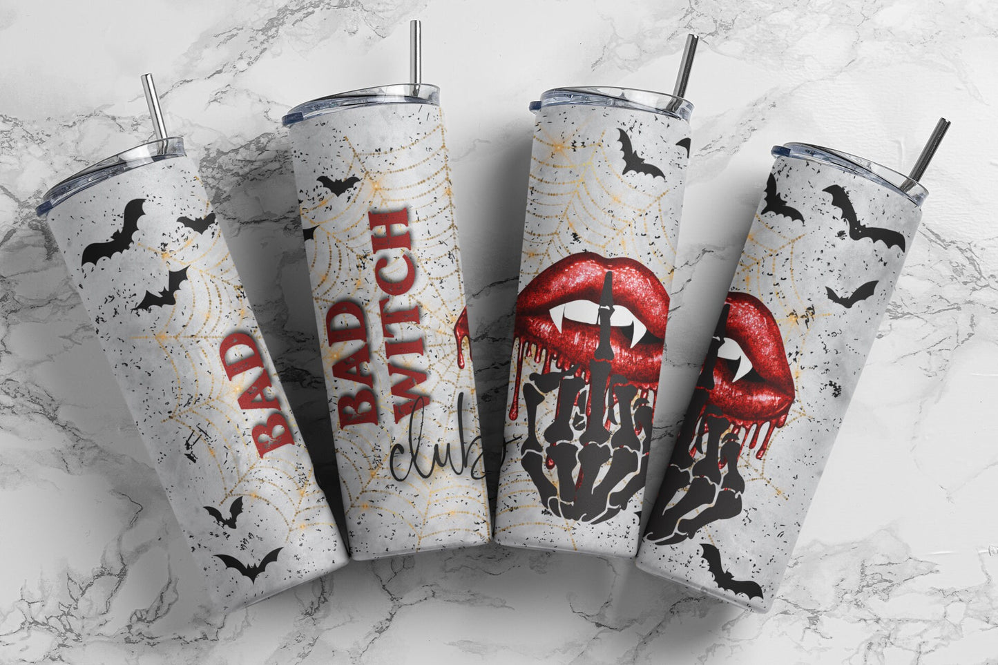 Bad Witch Club Sublimation Tumbler bdc
