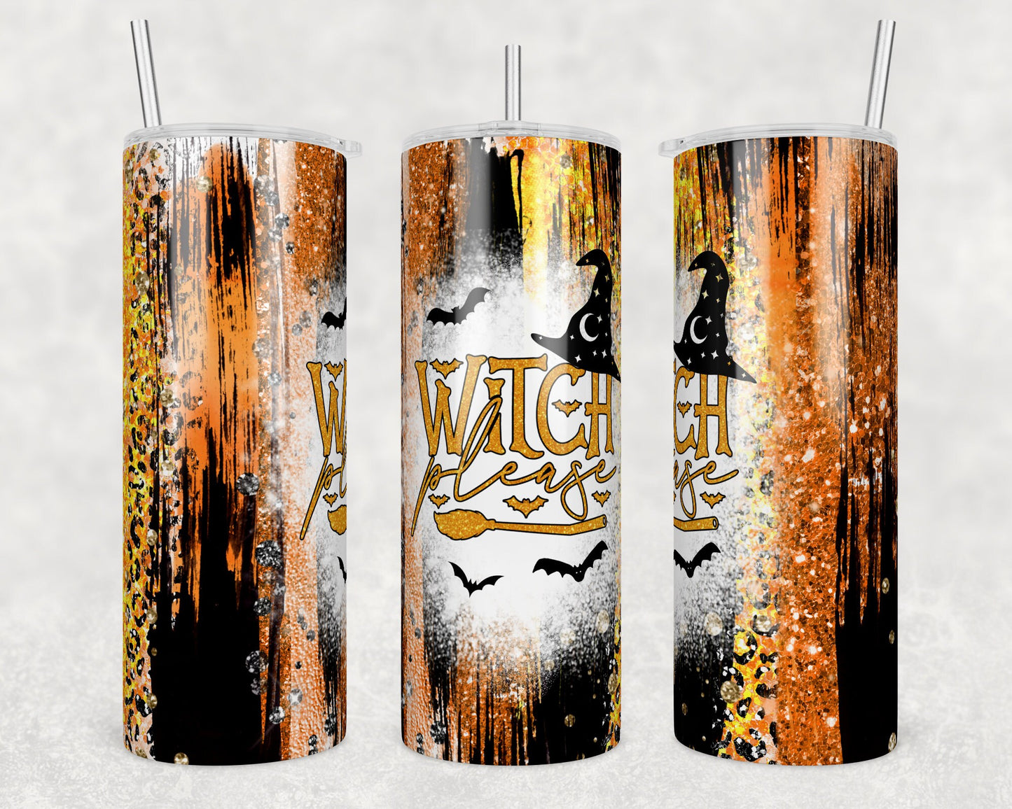 Witch Please Sublimation Tumbler bdc
