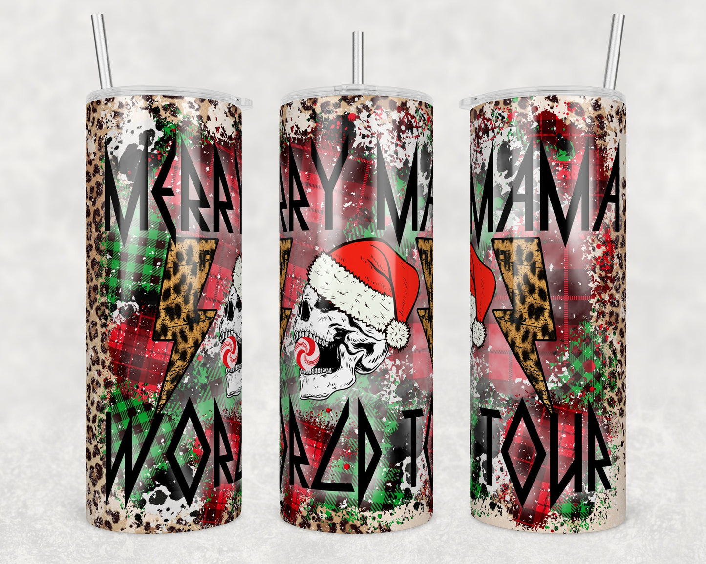 Merry Mama WT- Christmas Sublimation Tumbler bdc