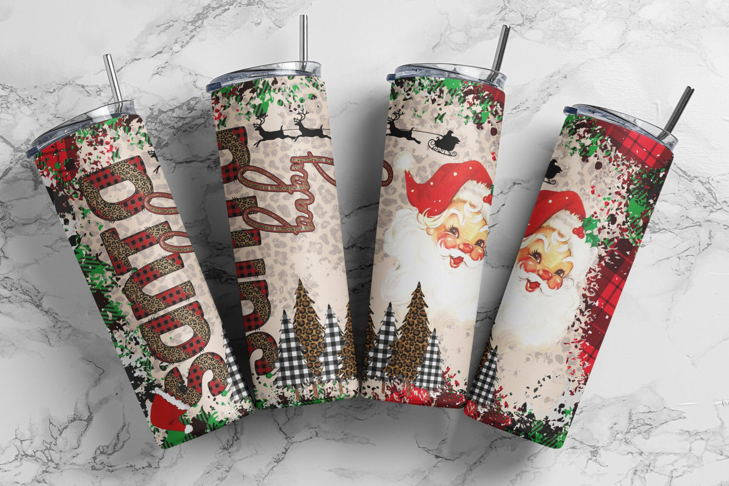 Santa Baby- Christmas Sublimation Tumbler bdc