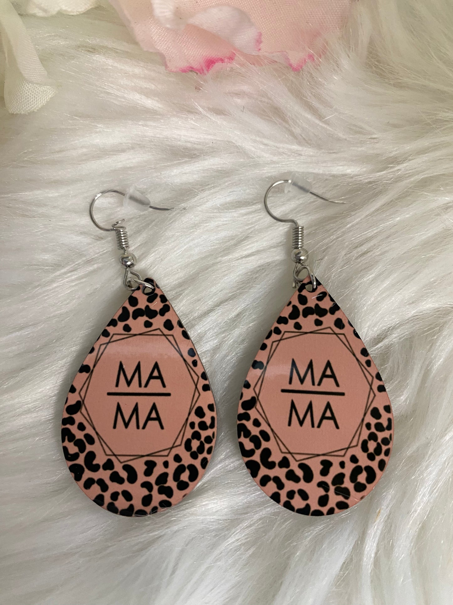 Mama Leopard Earring Nonnie's Treasures