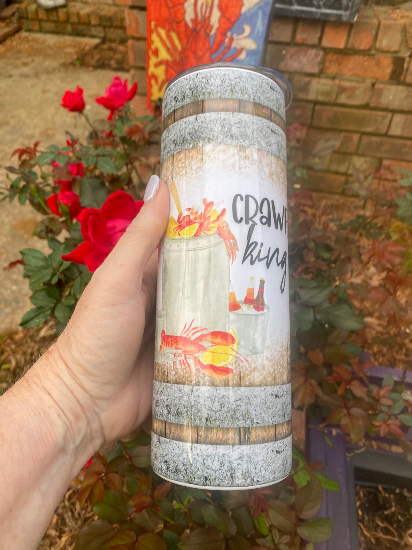Crawfish King 20 ounce Sublimation Tumbler