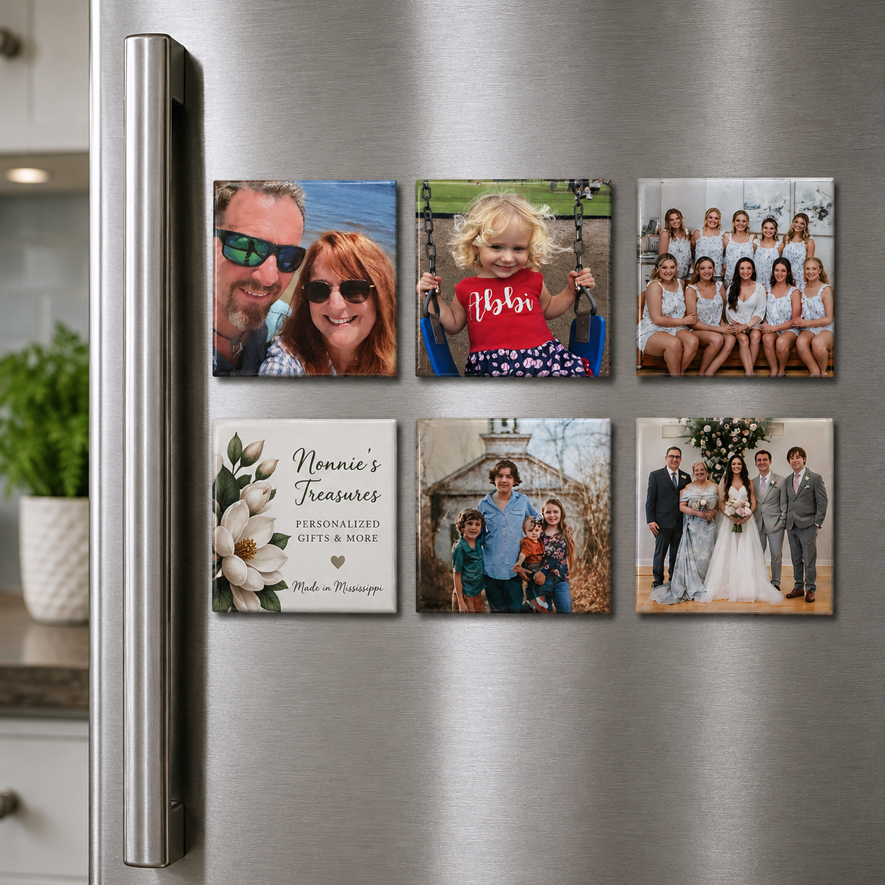 Custom 2x2 Photo Magnets