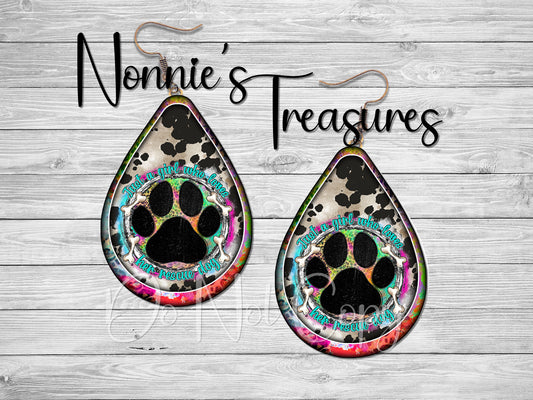 Just a Girl Who Loves Her Rescue Dog Nonnie's Treasures