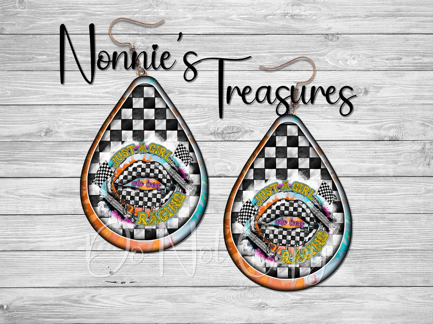 Just a Girl Who Loves Racing Nonnie's Treasures