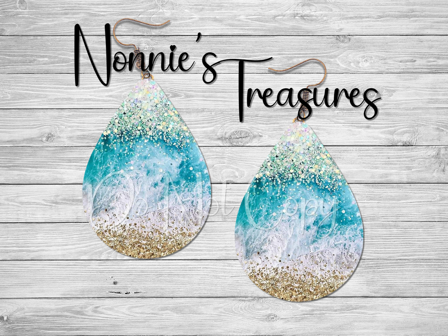 Ocean Breeze Earrings Nonnie's Treasures