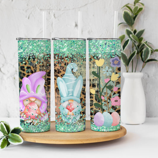 Easter Gnomes 20 ounce Sublimation Tumbler