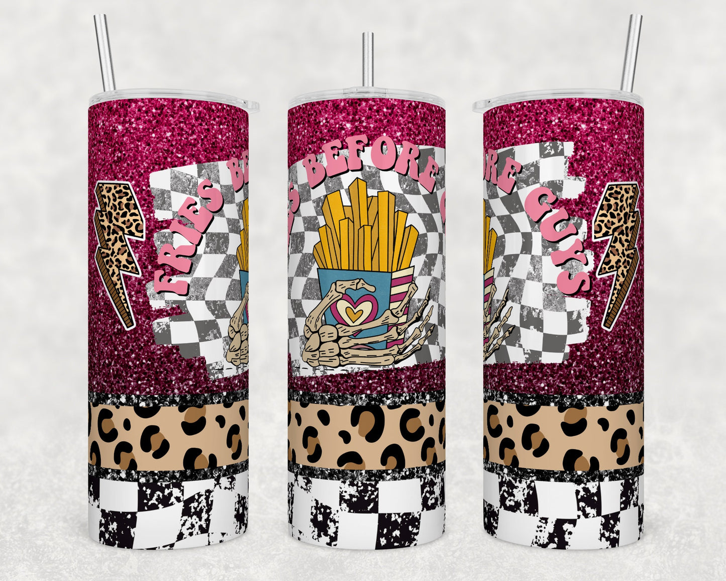 Fries Before Guys 20 ounce Sublimation Tumbler btd